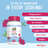 Kids Hibiscus Magnesium Calm Gummies, 60 Servings