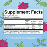 Kids Hibiscus Magnesium Calm Gummies, 60 Servings