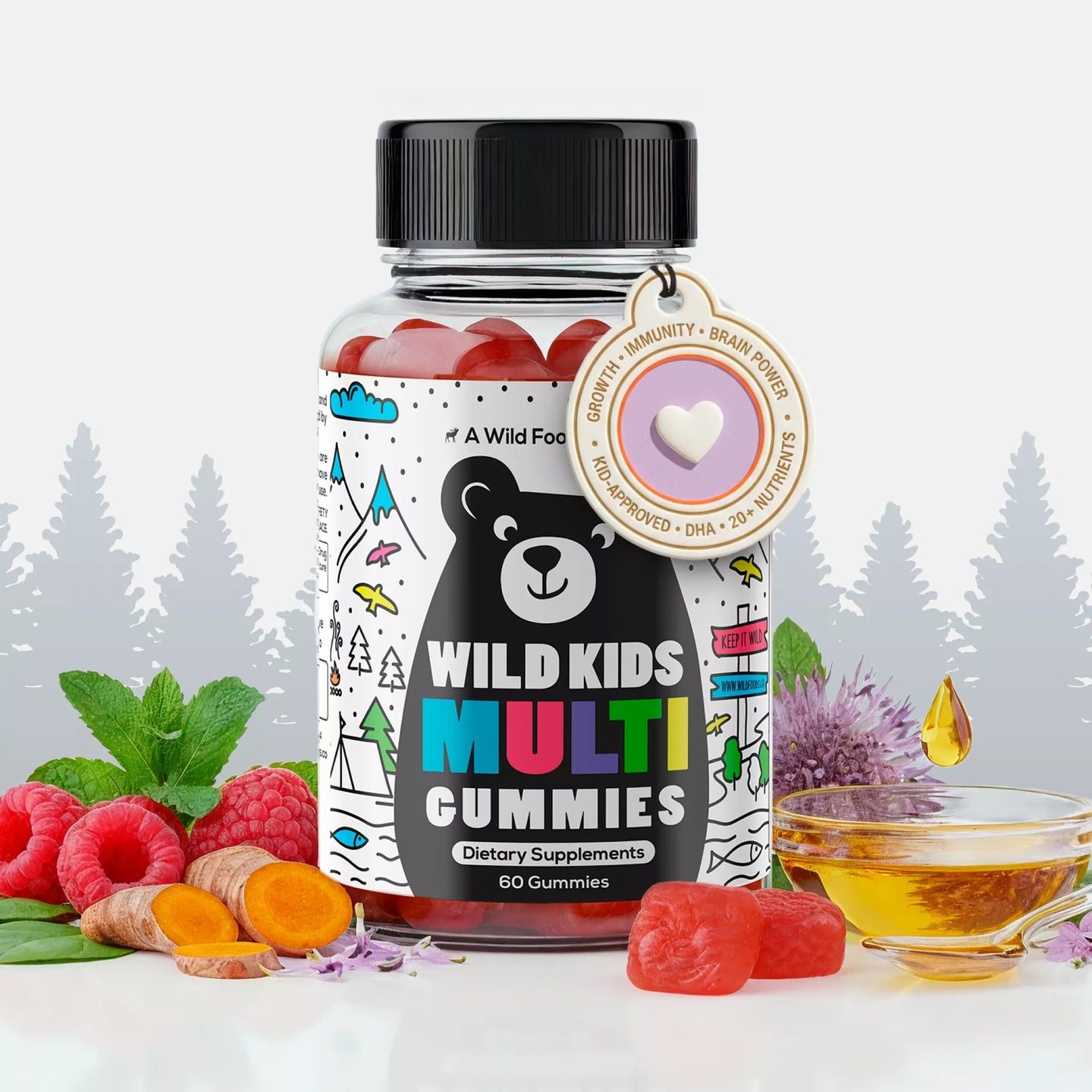 Wild Kids Multivitamin Gummies