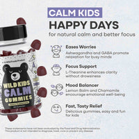 Wild Kids Calm Gummies – Relaxation & Sleep Support
