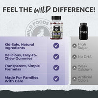 Wild Kids Calm Gummies – Relaxation & Sleep Support