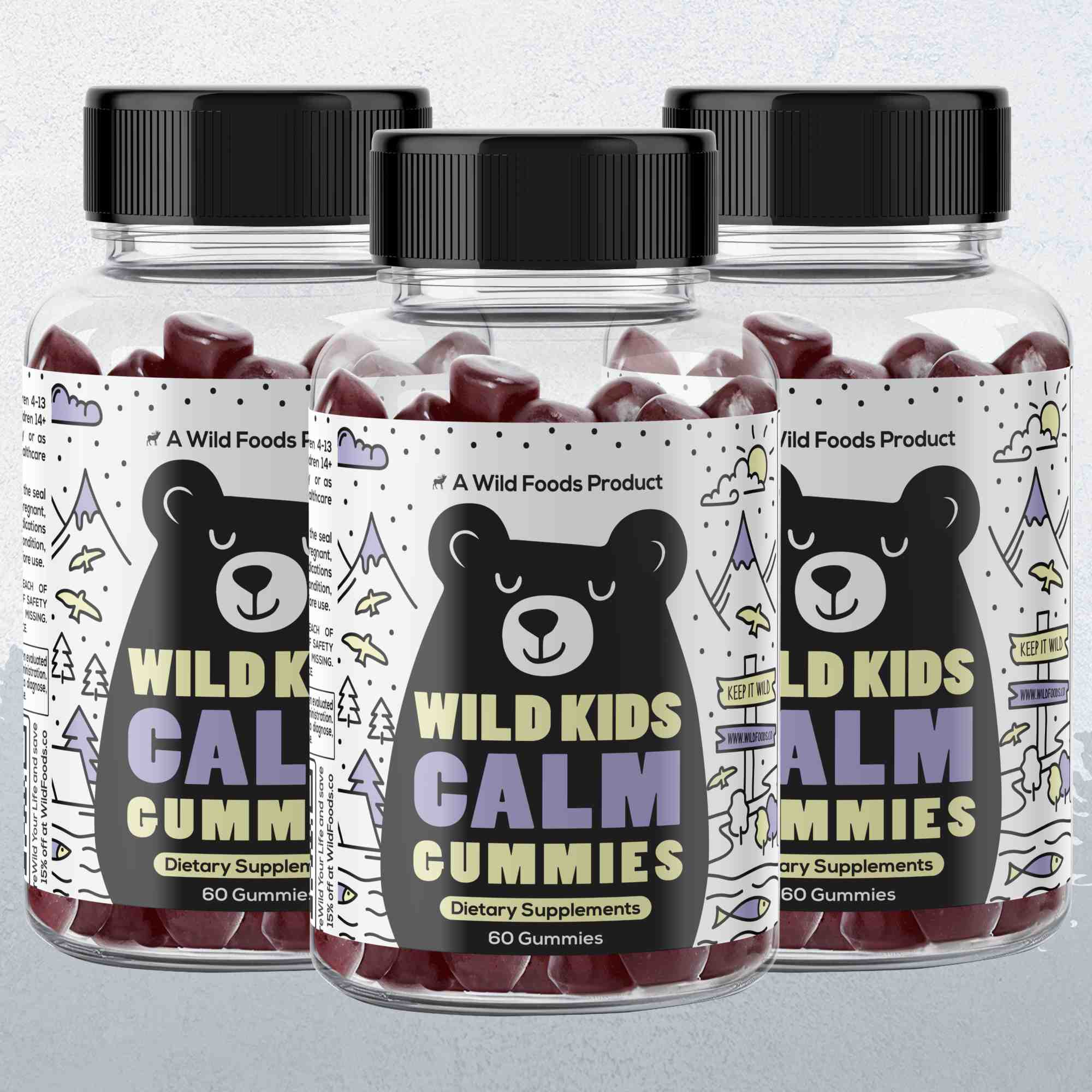 Wild Kids Calm Gummies – Relaxation & Sleep Support