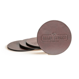 Leather Coaster Set with Tray