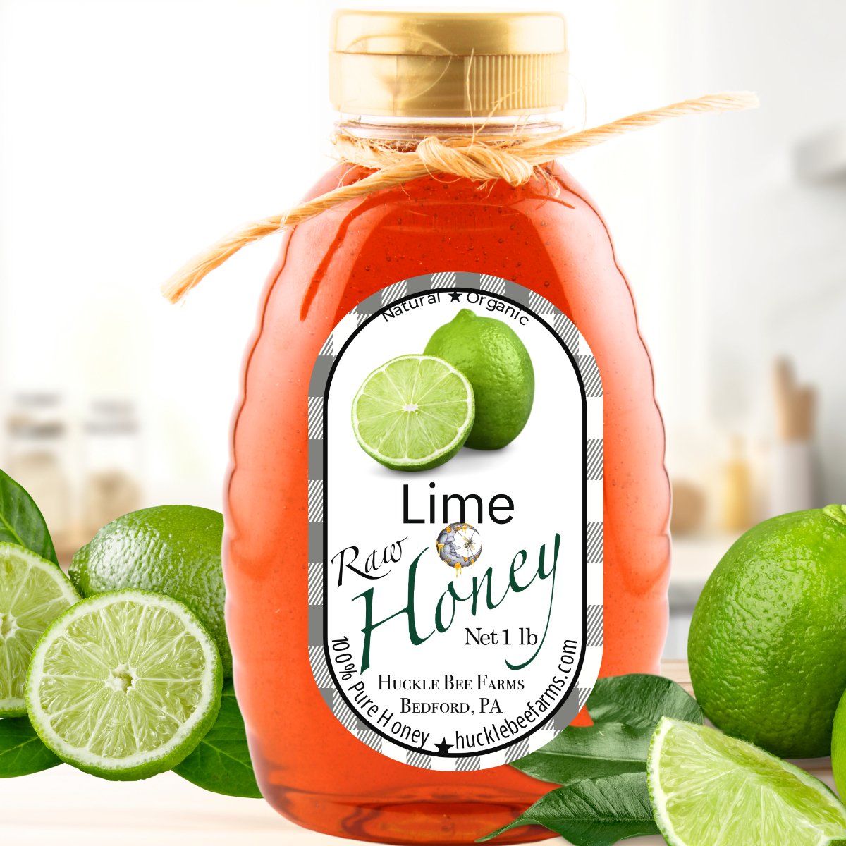 Raw Lime Infused Honey
