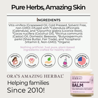 Make Up Remover Balm with Calendula, Fragrance Free