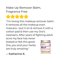 Make Up Remover Balm with Calendula, Fragrance Free