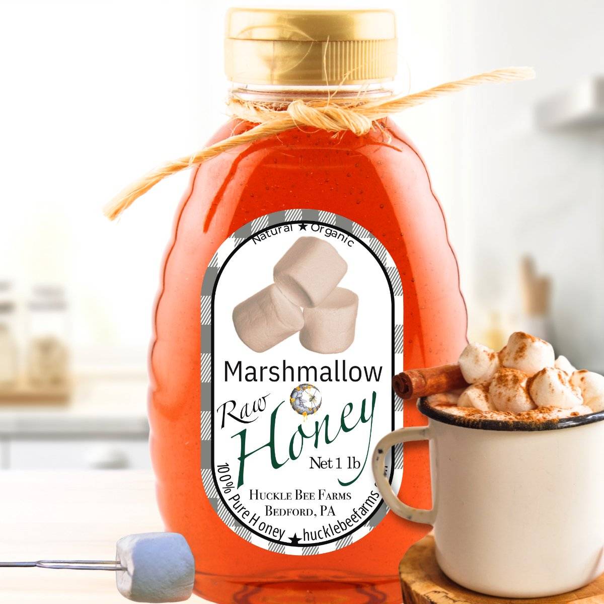 Raw Marshmallow Honey