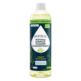 Puracy Natural Surface Cleaner Concentrate in an organic lemongrass scent promises streak-free cleaning.
