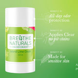 Bergamot Lime Deodorant