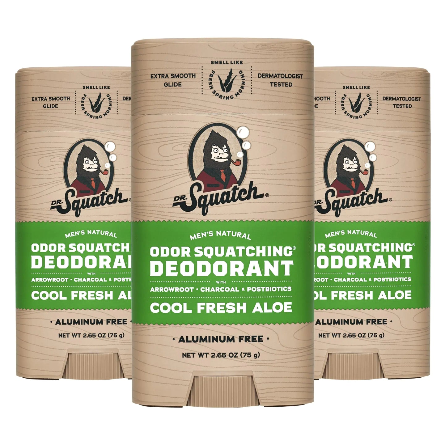 Cool Fresh Aloe Deodorant for Men, 3 Pack