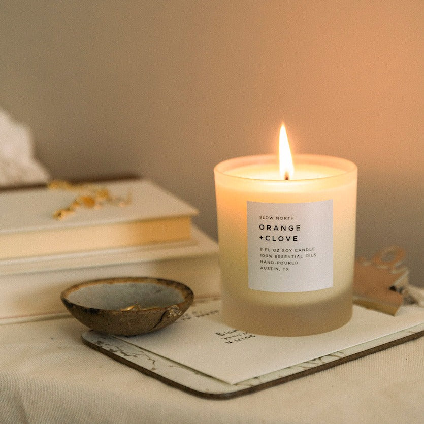 Orange + Clove - Signature Soy Wax Candle