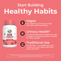 Organic Cranberry Gummies, 30 Servings