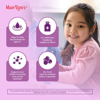 Organic Kids Elderberry Liquid Drops, 60 Servings