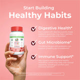 Organic Kids Strawberry Probiotic Gummies, 60 Servings
