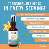 Organic Vanilla Throat Spray, 100 Servings