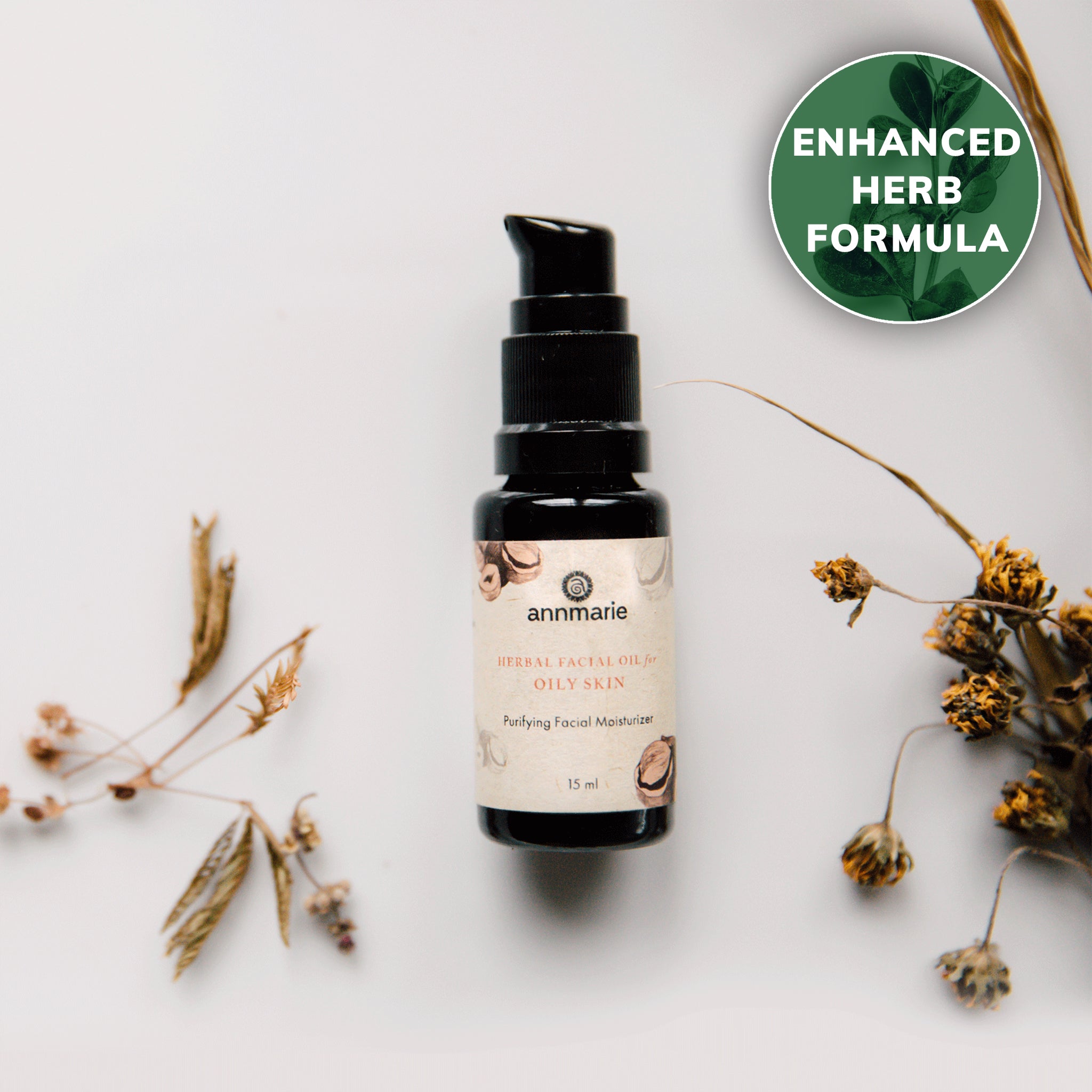 Herbal Facial Oil for Oily Skin