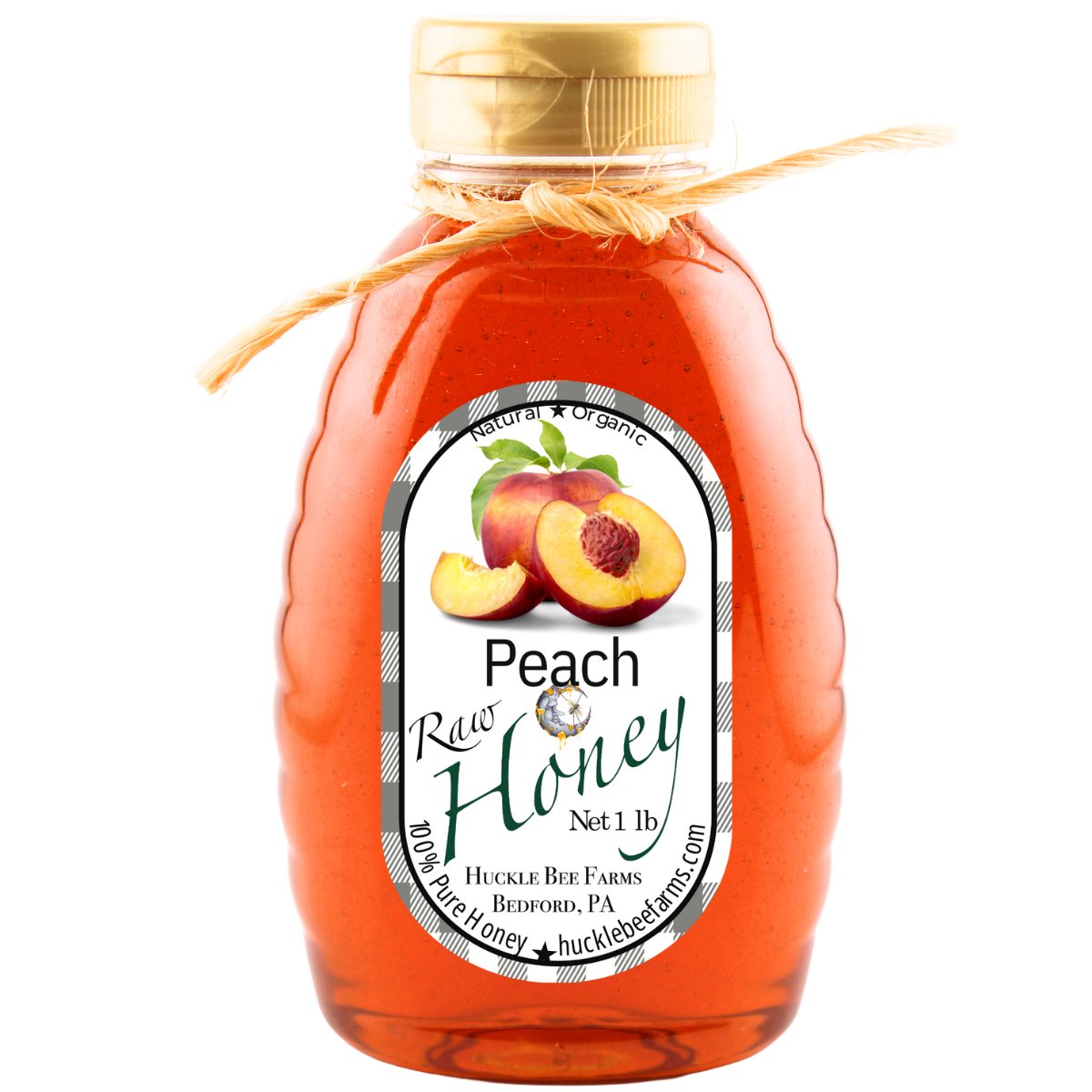 Raw Peach Honey