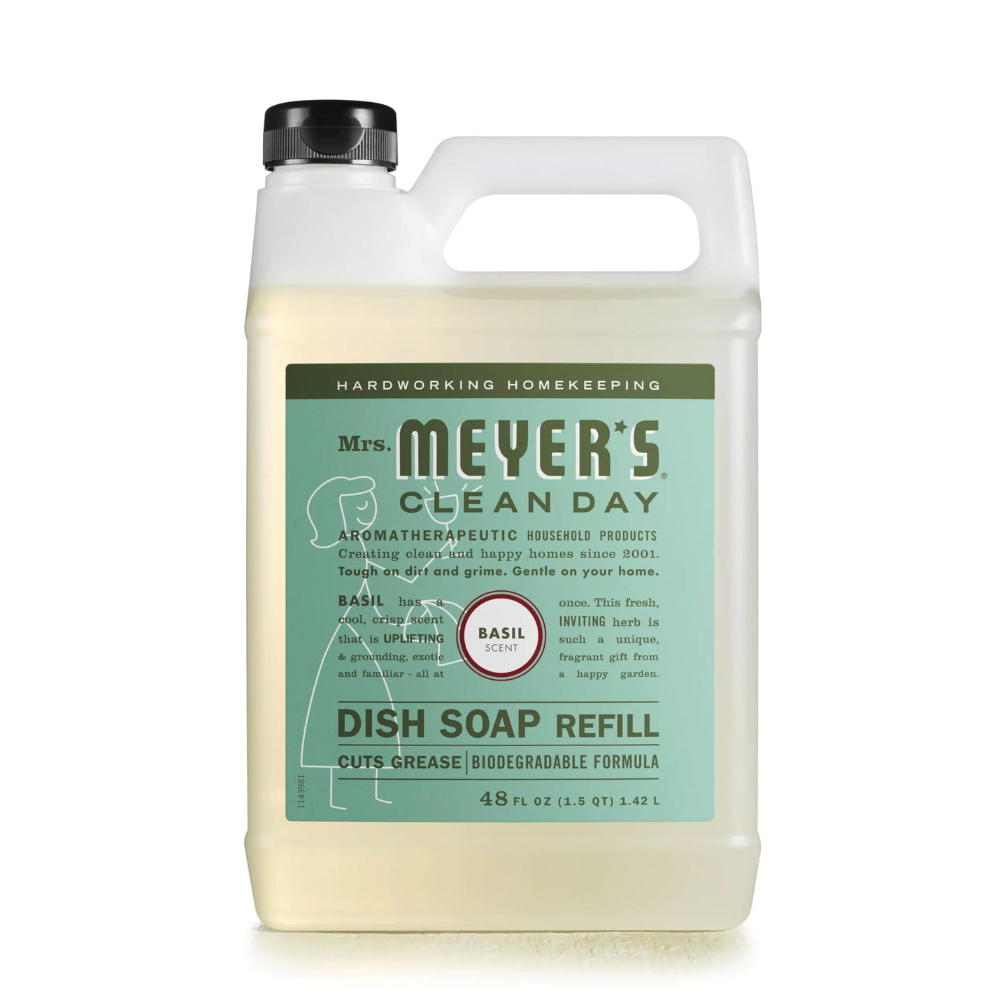 Basil Dish Soap Refill
