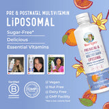 Prenatal & Postnatal Orange Vanilla Multivitamin Liposomal, 30 Servings