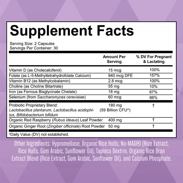 Probiotic Prenatal+, 30 Servings