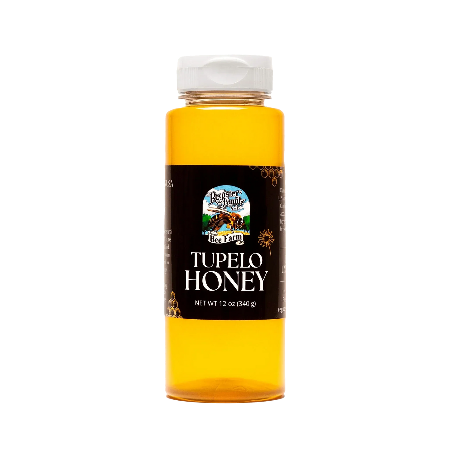 Raw Tupelo Honey Squeeze Bottle
