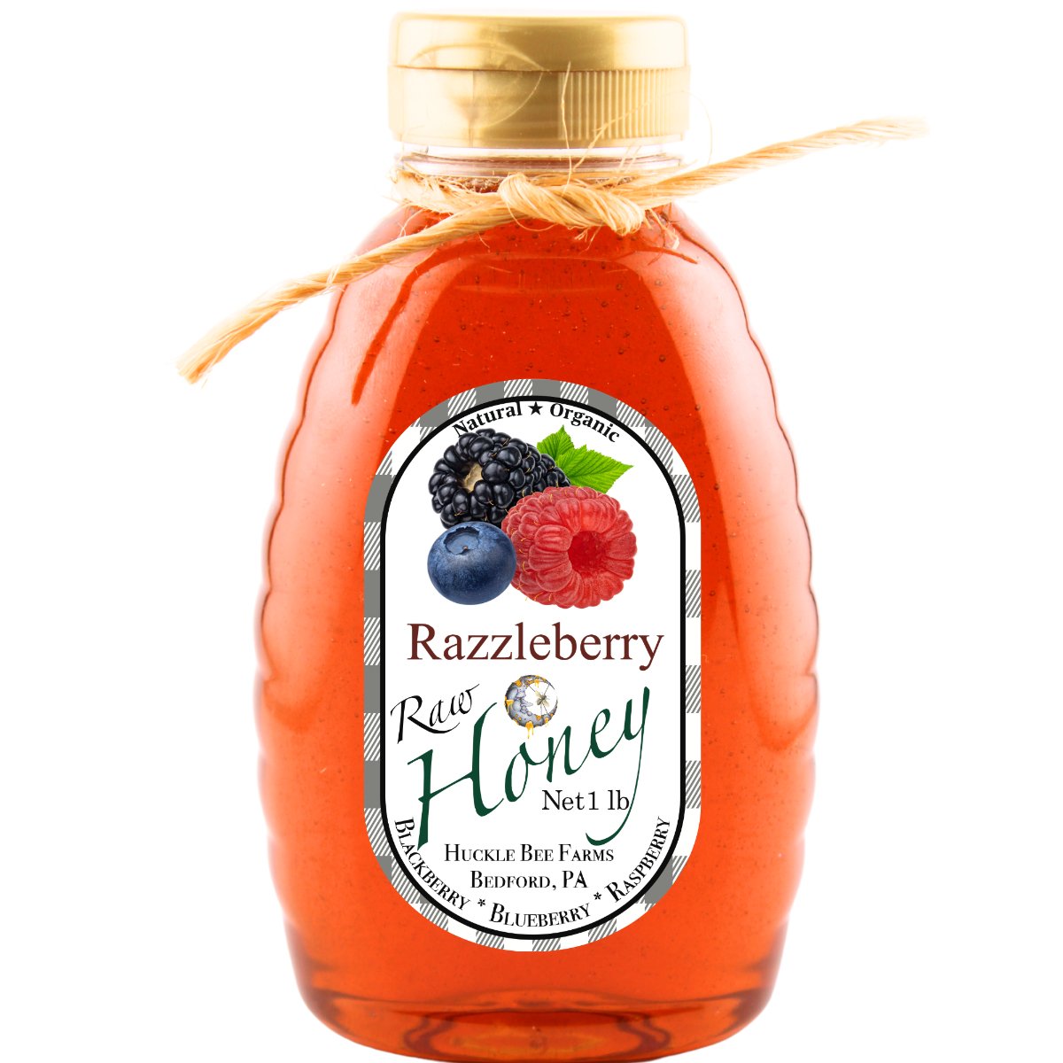 Raw Razzleberry Honey