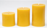 Beeswax Pillar Candle