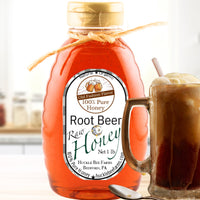 Raw Root Beer Flavor Honey