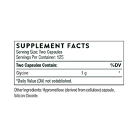 Glycine, 125 Servings