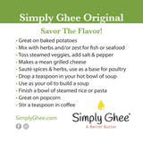 A2 Grassfed Non-GMO Ghee 16oz - Half Case of 6