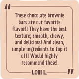 Chocolate Brownie Kids Bar