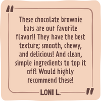 Chocolate Brownie Kids Bar