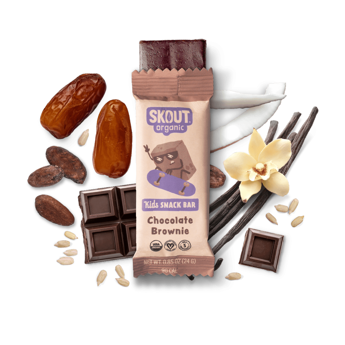 Chocolate Brownie Kids Bar