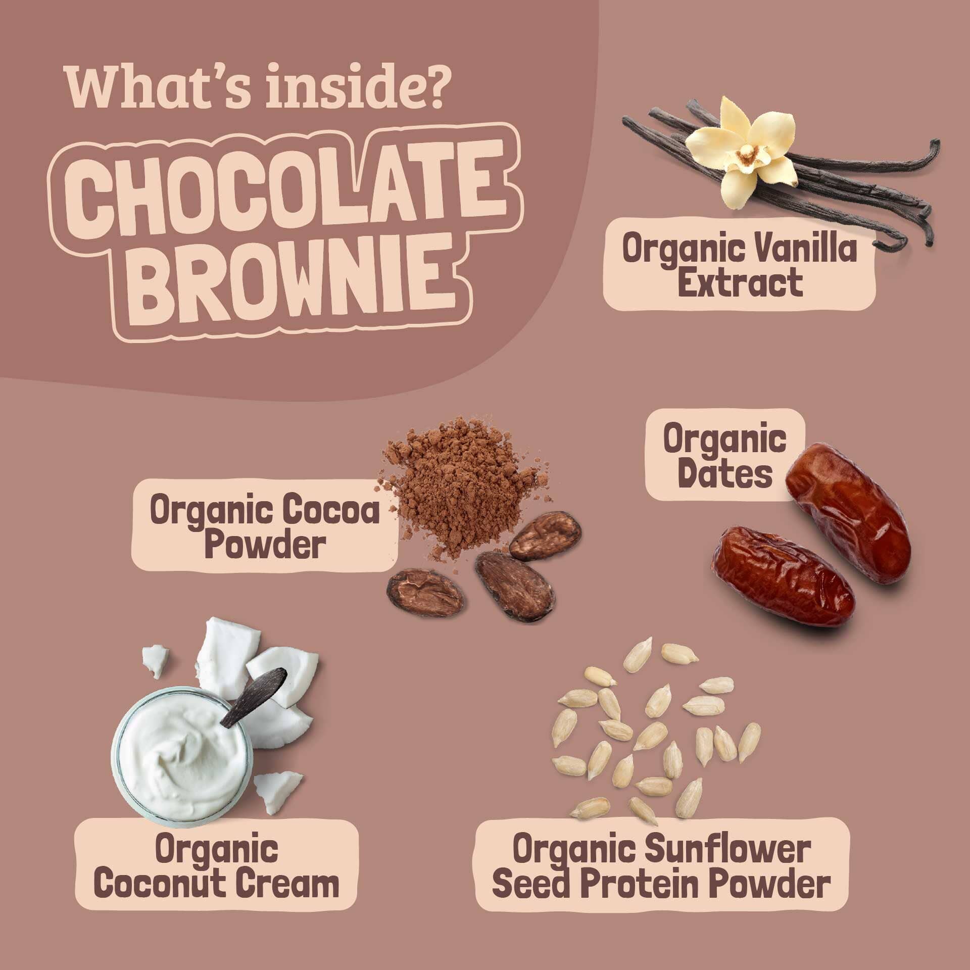 Chocolate Brownie Kids Bar