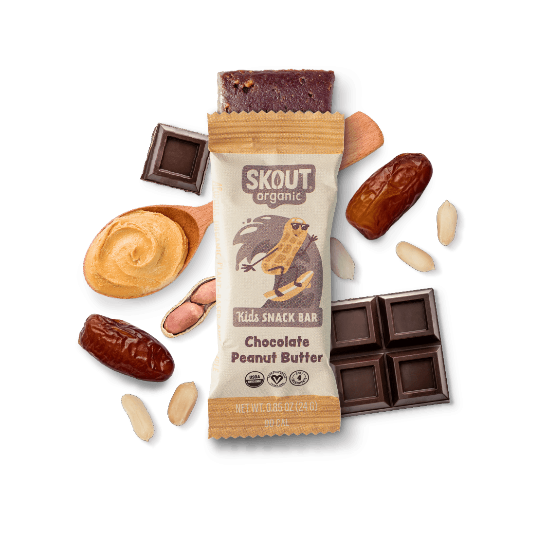 Chocolate Peanut Butter Kids Bar