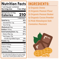 Chocolate Peanut Butter Protein Bar
