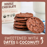 Double Chocolate Soft Baked Cookies