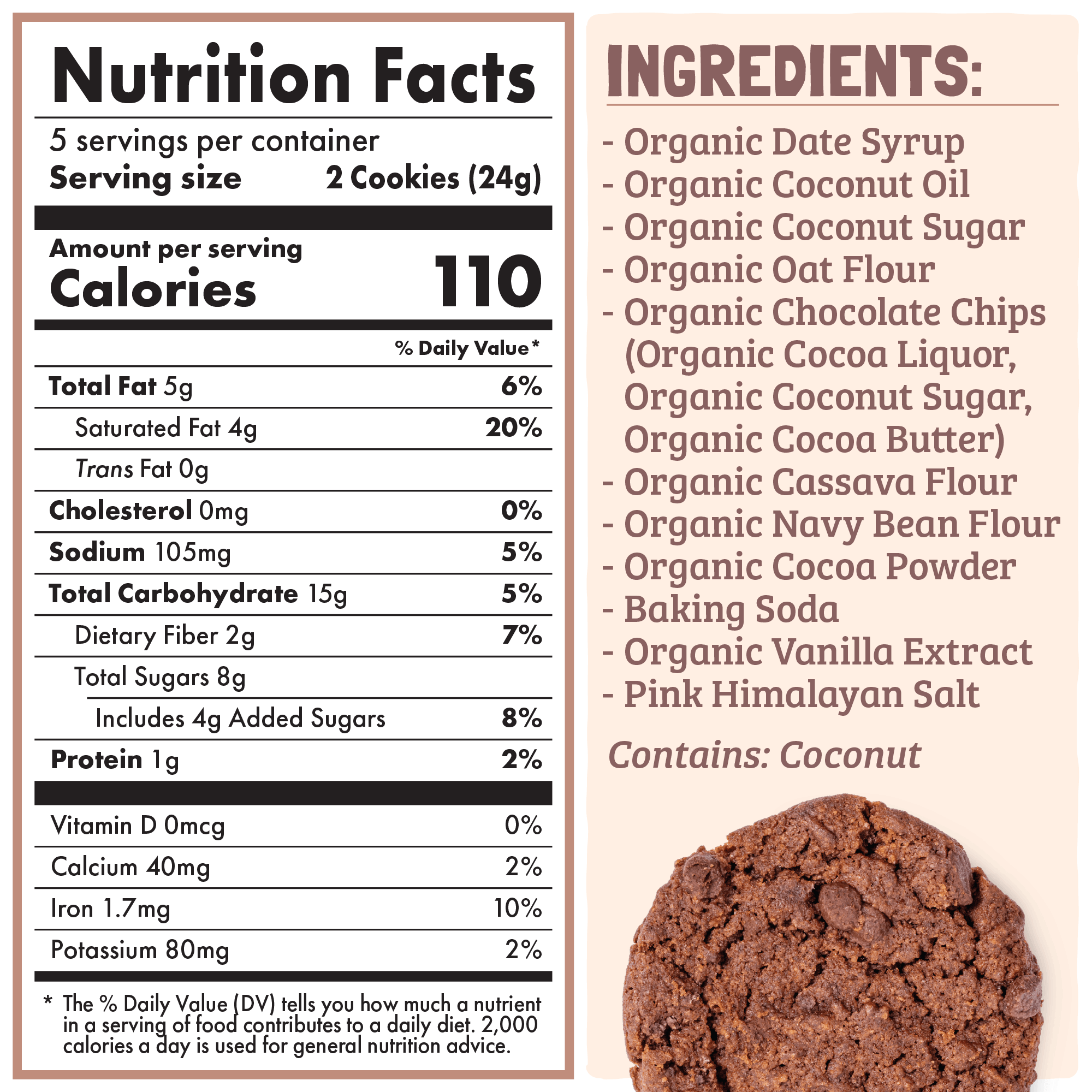 Double Chocolate Soft Baked Cookies