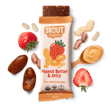 Skout Organic Peanut Butter & Jelly Protein Bar