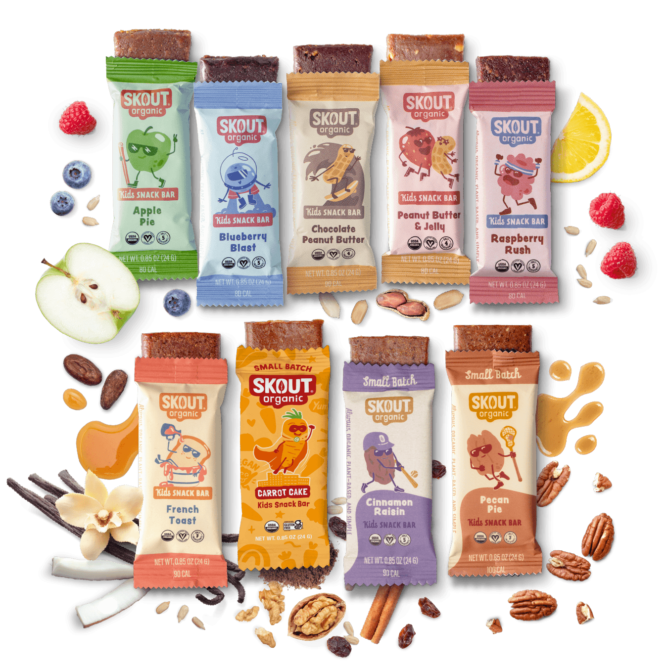 Small Batch Kids Bar Variety Pack - 36 Pack