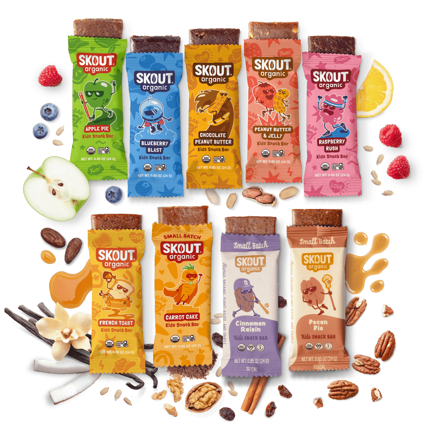 Small Batch Kids Bar Variety Pack - 36 Pack