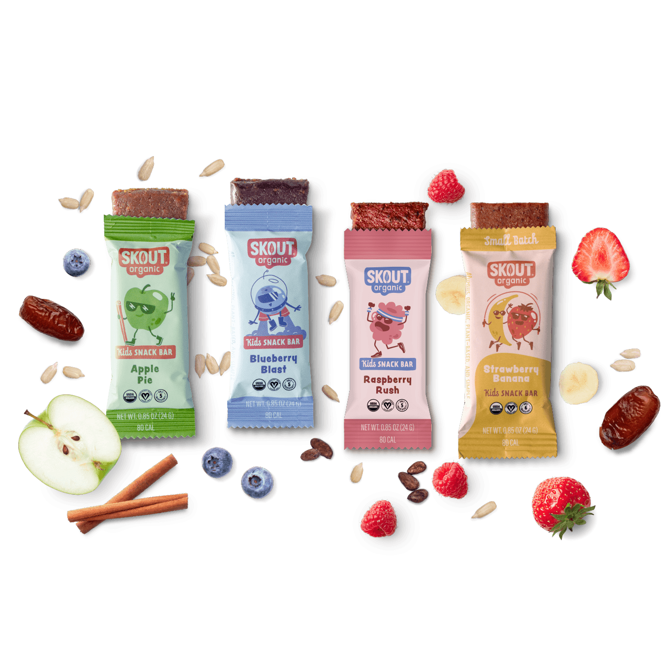 Small Batch Kids Fruit Bar Variety Pack