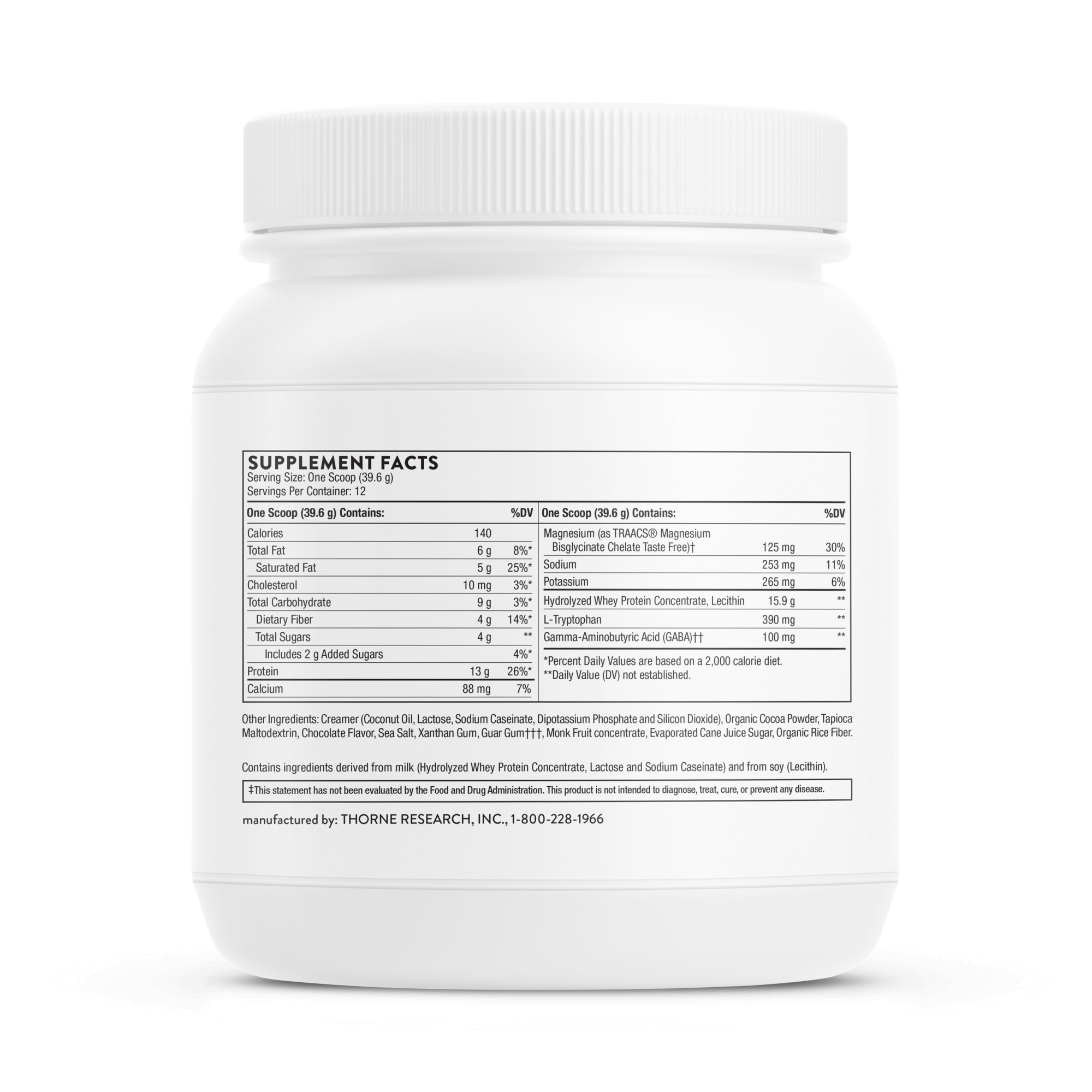RecoveryPro Chocolate Whey Protein Muscle Recovery Supplement, 12 Servings
