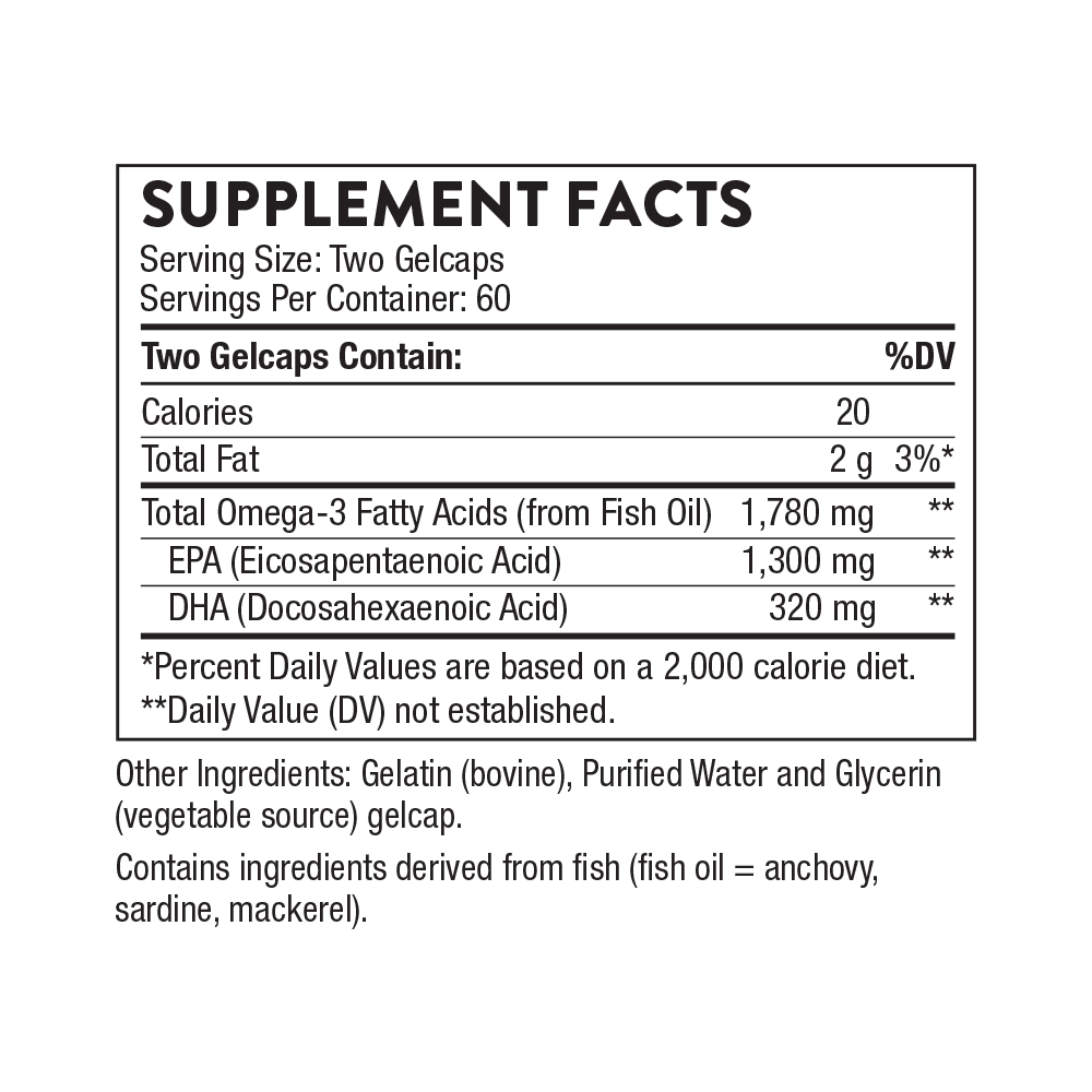 Super EPA Pro with Omega-3, 60 Servings