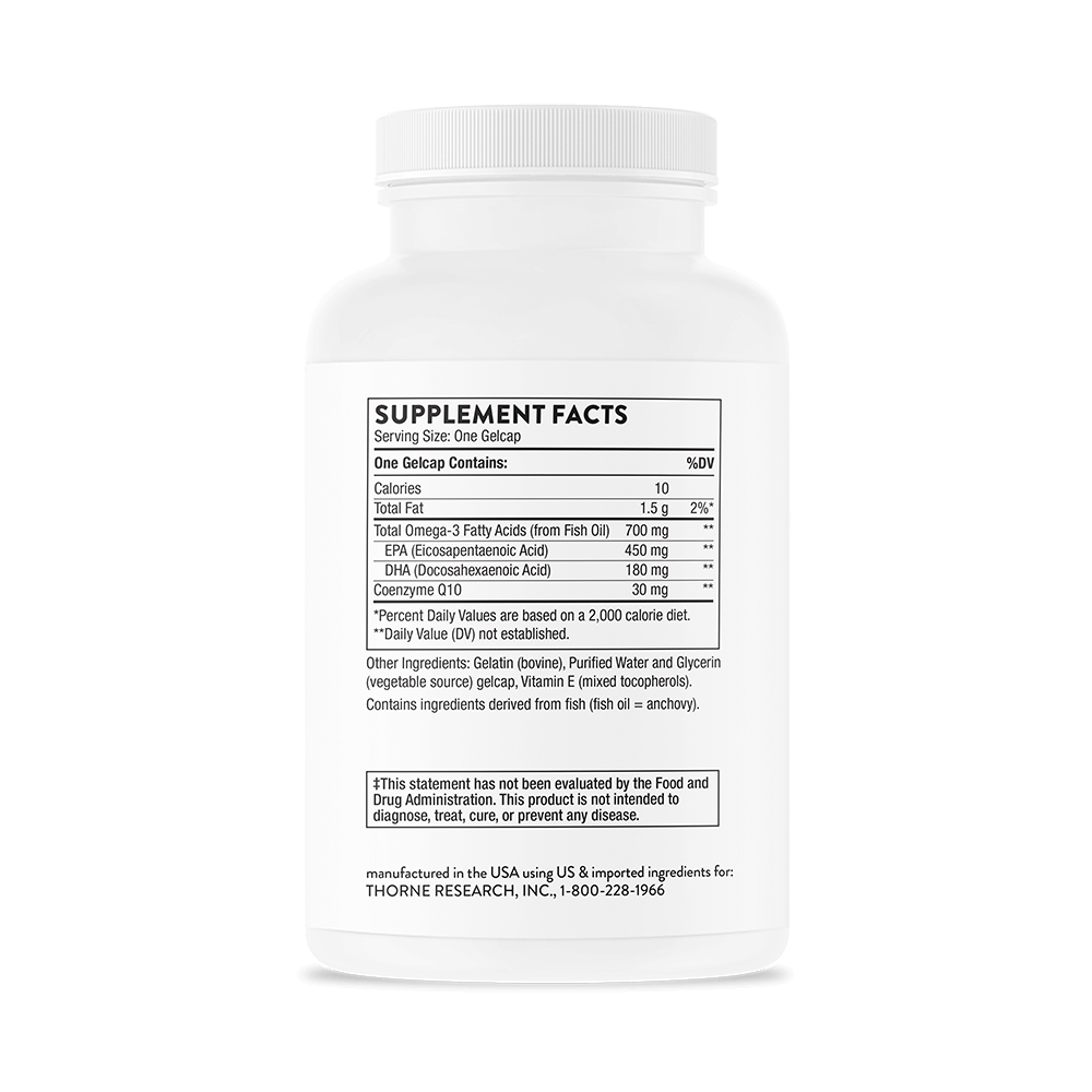 Omega-3 with CoQ10, 90 Servings