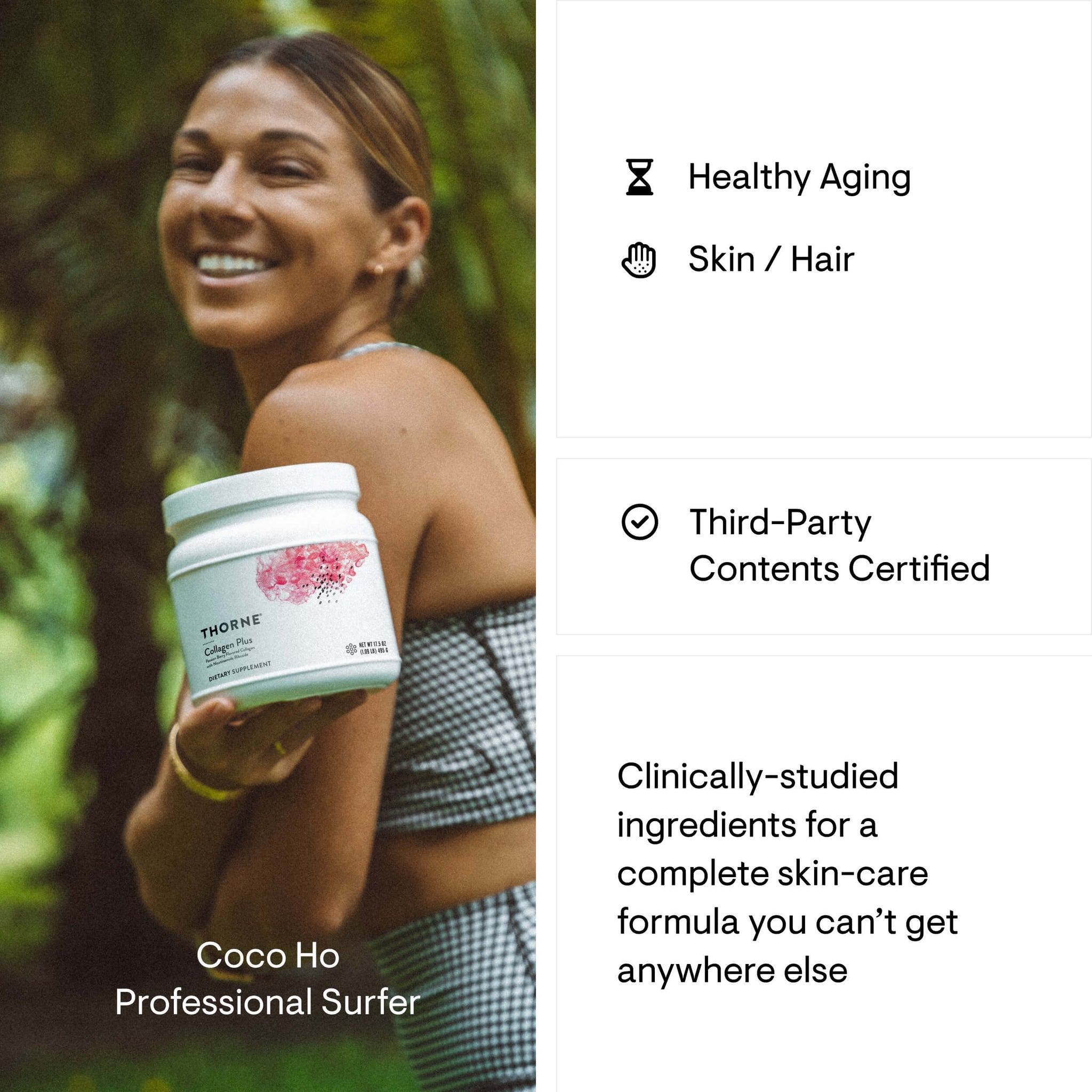 Collagen Plus Peptides Powder, 30 Servings