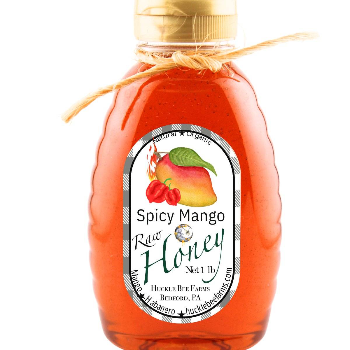 Raw Spicy Mango Habanero Honey