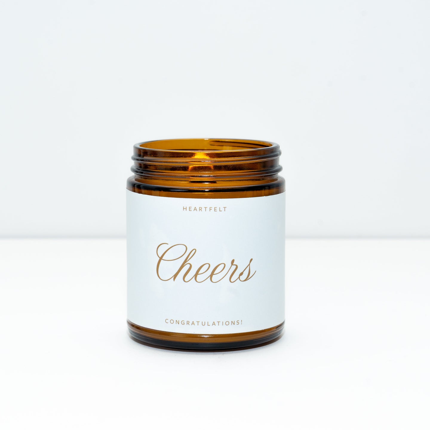 Cheers! Congratulations Jar Candle