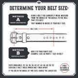 The Double Down Belt Rustic Leather Belt
