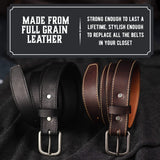 The Executive Leather 1 1/4 Inch Dress Belt